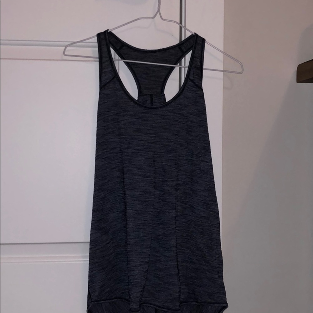 blue lululemon tank top size 4